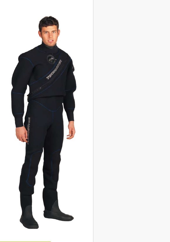 Combinaison De Plongée/surf 3 Couches Imperméable Homme - Taille M/L/XL/XXL, Bleue, Neuve