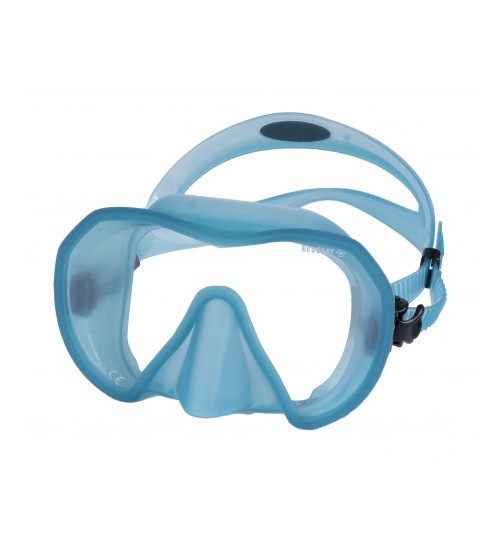Masque De Plongée Grand Cadre - Silicone Transparent - Neuf Sans Marque