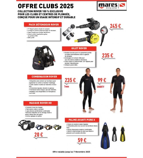 OFFRE CLUBS 2025