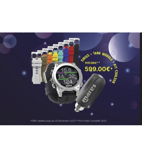 Ordinateur de plongée-montre SIRIUS